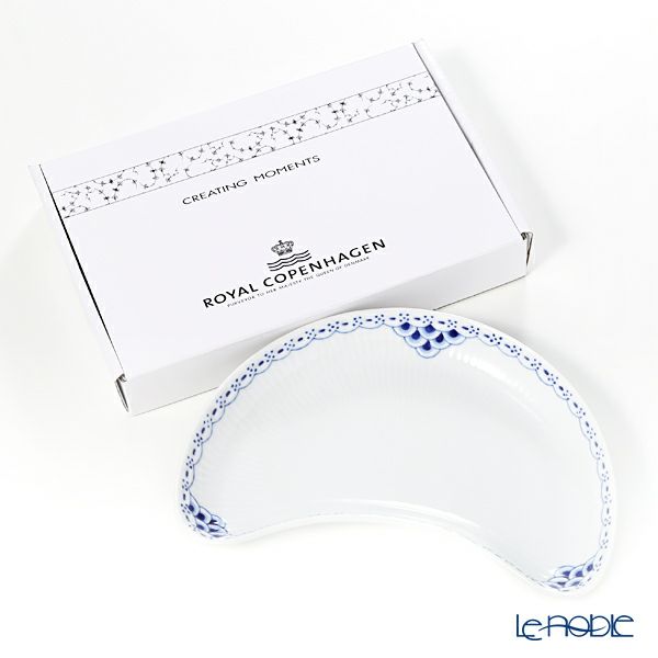 ロイヤルコペンハーゲン（Royal Copenhagen） プリンセス ブルー クレセント 22cm 1104352
