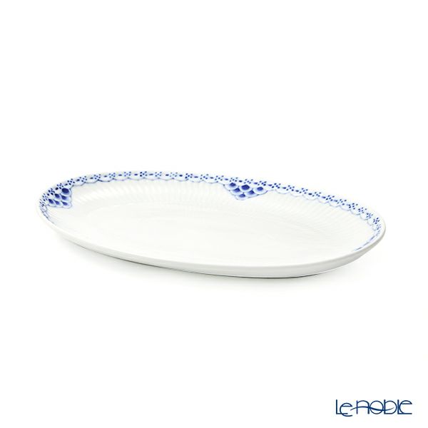 ロイヤルコペンハーゲン（Royal Copenhagen） プリンセス ブルー オーバルディッシュ 23.5×15cm 1104356／1028390
