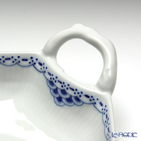 ロイヤルコペンハーゲン（Royal Copenhagen） プリンセス ブルー ディッシュ（葉型） 23×18.5cm 1104357