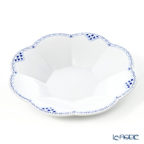 ロイヤルコペンハーゲン（Royal Copenhagen） プリンセス ブルー ペタルボウル 25.5×H4.5cm 1104397