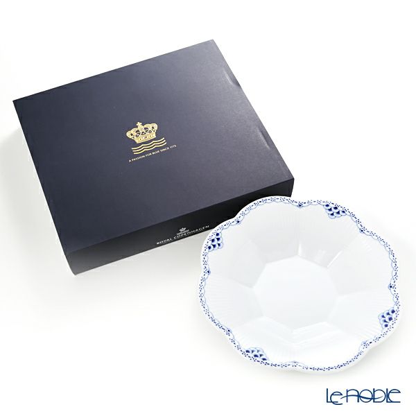 ロイヤルコペンハーゲン（Royal Copenhagen） プリンセス ブルー ペタルボウル 25.5×H4.5cm 1104397