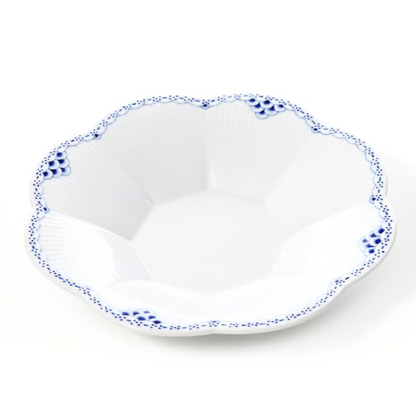 ロイヤルコペンハーゲン（Royal Copenhagen） プリンセス ブルー ペタルボウル 25.5×H4.5cm 1104397