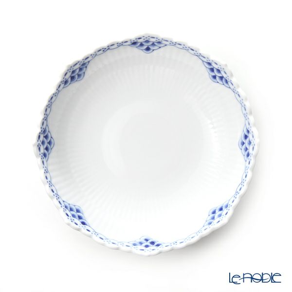 ロイヤルコペンハーゲン（Royal Copenhagen） プリンセス ブルー ケーキディッシュ足付 17.5×H6cm 1104427／1026451