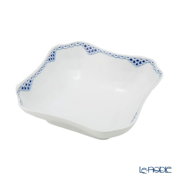 ロイヤルコペンハーゲン（Royal Copenhagen） プリンセス ブルー サラダボウル（スクエア） 21cm 1104578／1017266