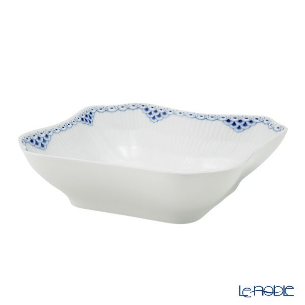 ロイヤルコペンハーゲン（Royal Copenhagen） プリンセス ブルー サラダボウル（スクエア） 21cm 1104578／1017266