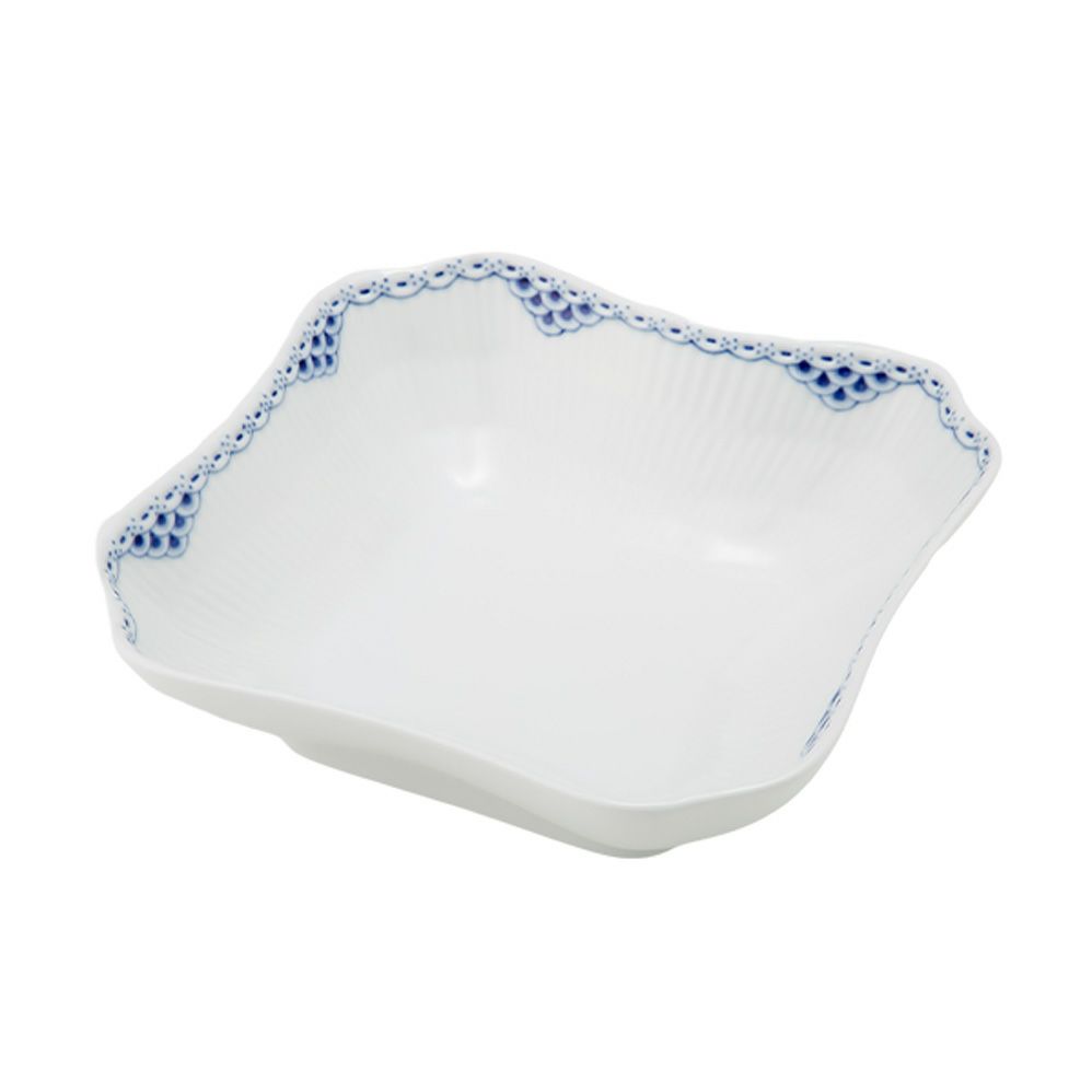 ロイヤルコペンハーゲン（Royal Copenhagen） プリンセス ブルー サラダボウル（スクエア） 21cm 1104578／1017266