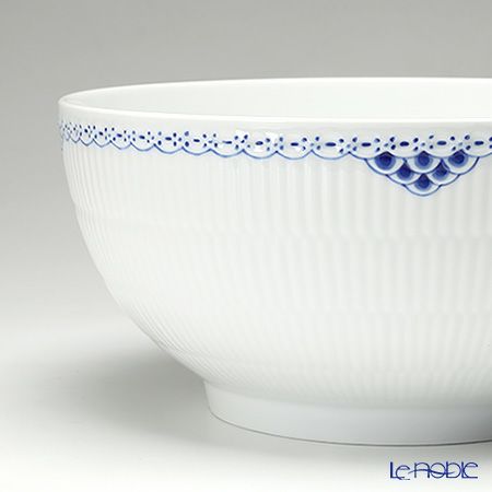 ロイヤルコペンハーゲン（Royal Copenhagen） プリンセス ブルー サラダボウル（ラウンド） 24.5cm 1104579／1017267