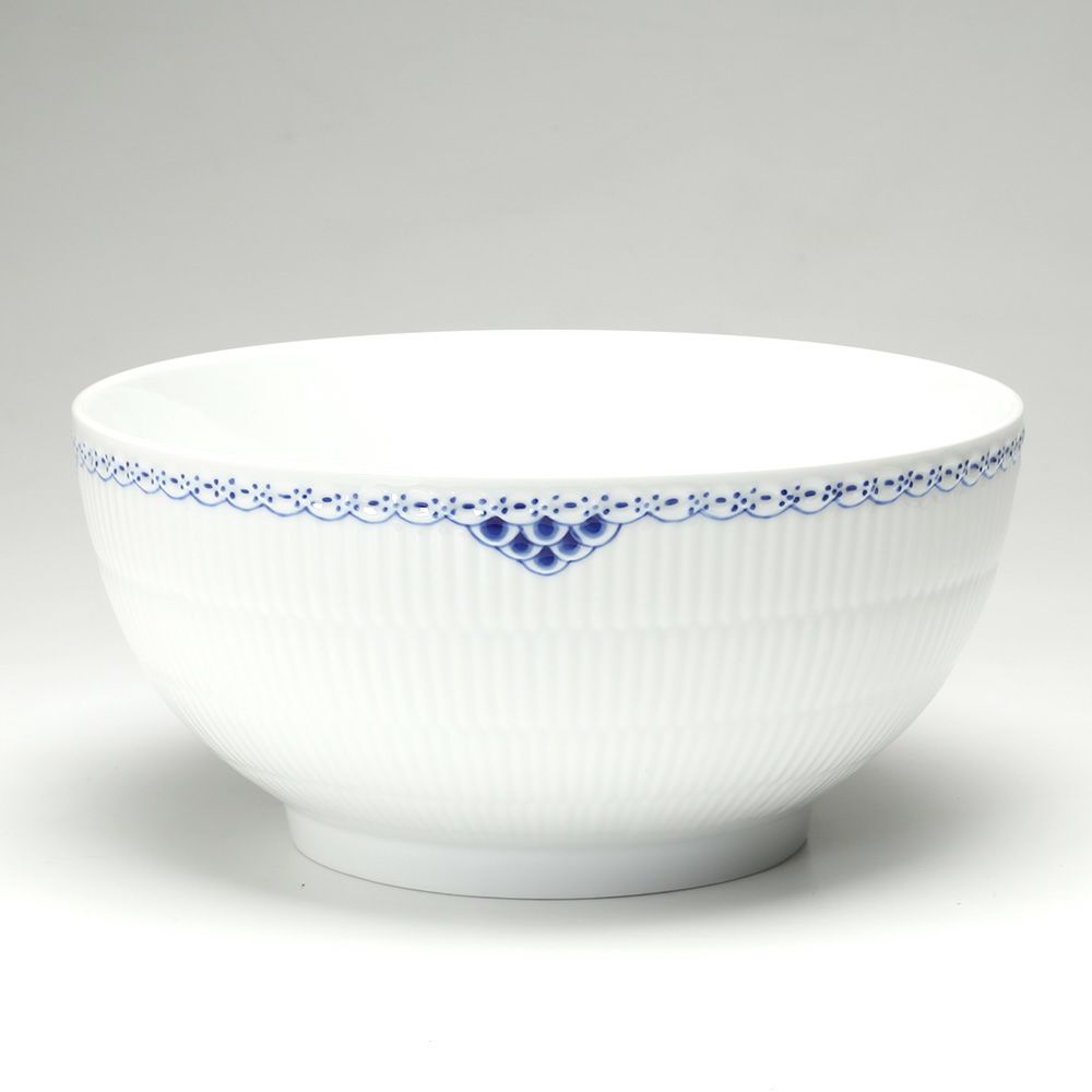 ロイヤルコペンハーゲン（Royal Copenhagen） プリンセス ブルー サラダボウル（ラウンド） 24.5cm 1104579／1017267