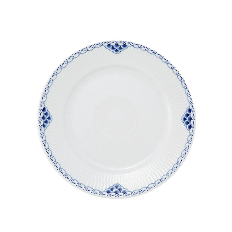 ロイヤルコペンハーゲン（Royal Copenhagen） プリンセス ブルー プレート（フラット） 19cm 1104620／1017270