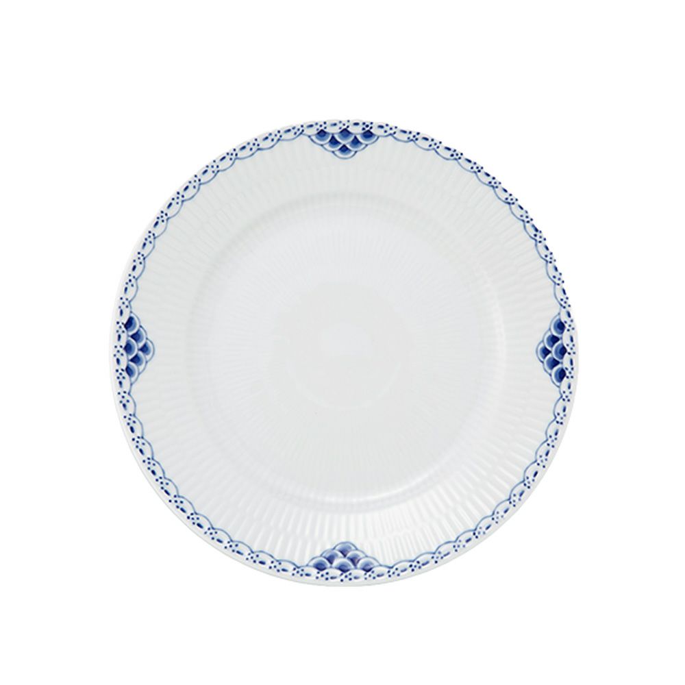 ロイヤルコペンハーゲン（Royal Copenhagen） プリンセス ブルー プレート（フラット） 19cm 1104620／1017270