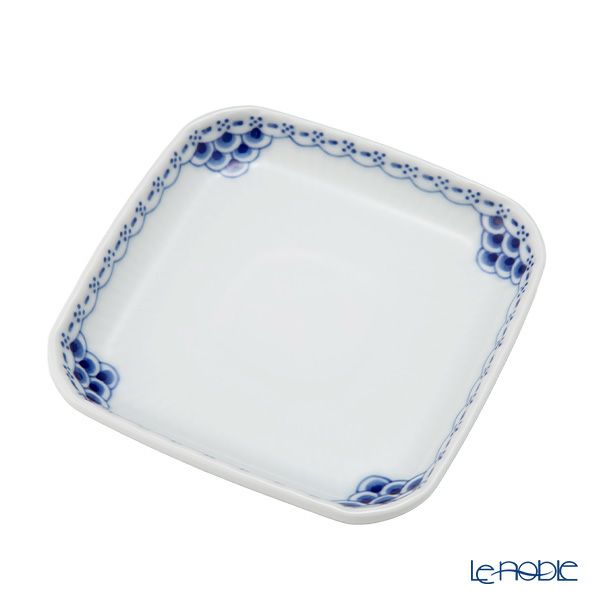 ロイヤルコペンハーゲン（Royal Copenhagen） プリンセス ブルー スモールスクエアディッシュ 10.5cm 1104709／1066924