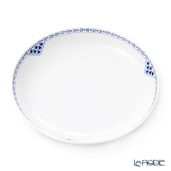 ロイヤルコペンハーゲン（Royal Copenhagen） プリンセス ブルー ディーププレート 25cm 1104731／1027472