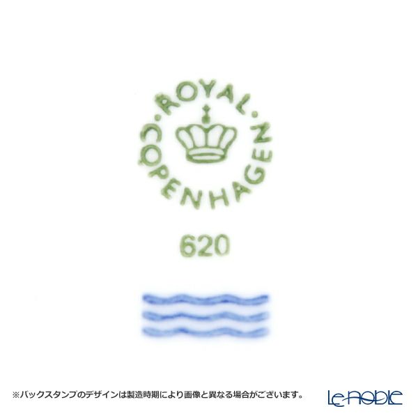 ロイヤルコペンハーゲン（Royal Copenhagen） ホワイト フルーテッド ハーフレース プレート（フラット） 19cm 1128620／1017293