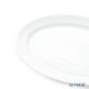ロイヤルコペンハーゲン（Royal Copenhagen） ホワイト フルーテッド ハーフレース オーバルディッシュ 28cm 1128626／1016792