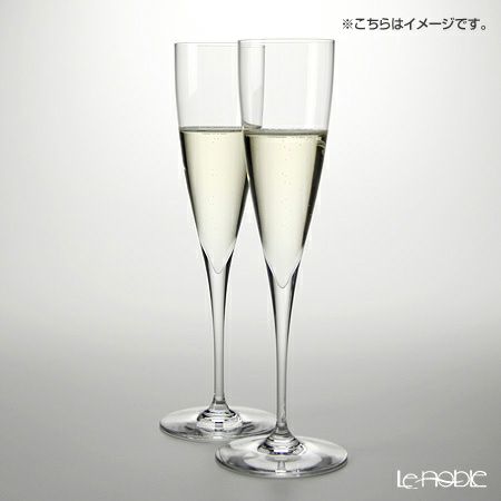 バカラ（Baccarat） ドンペリニヨン 1-845-244 シャンパンフルート（シャンパングラス） 23.4cm ペア