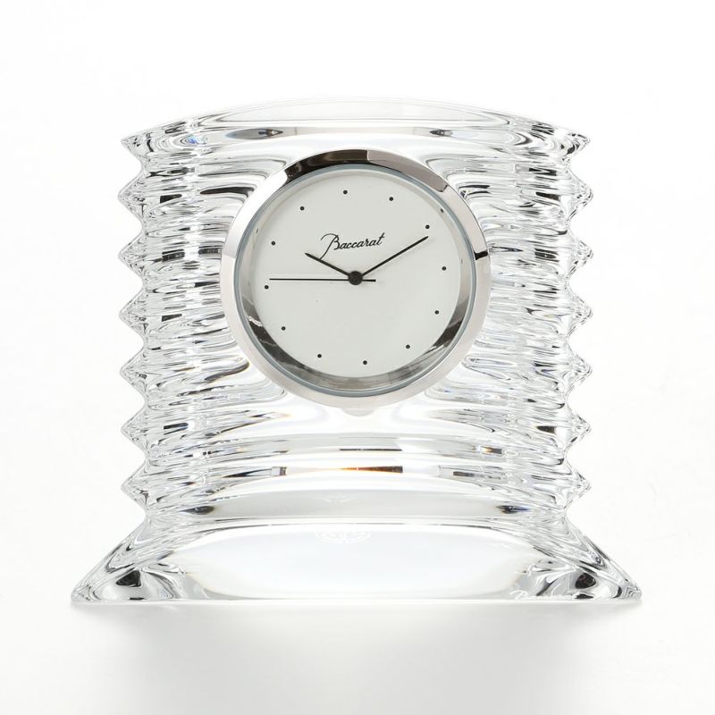 バカラ（Baccarat） ラランド 2-100-263 クロック クリア 7.5cm