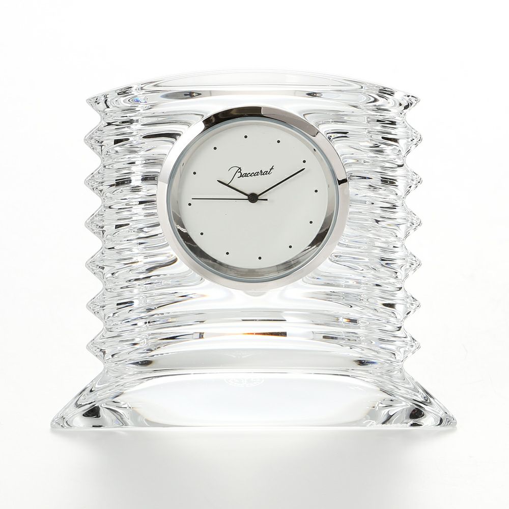 バカラ（Baccarat） ラランド 2-100-263 クロック クリア 7.5cm