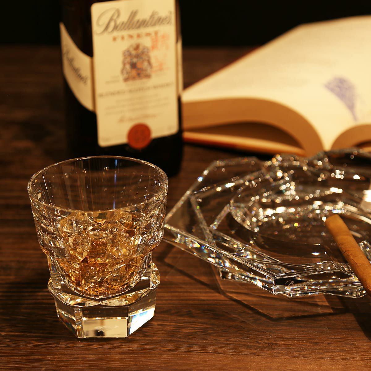 バカラ（Baccarat） アビス（Abysse） 2-106-216（2-810-593） オールドファッション 9.6cm