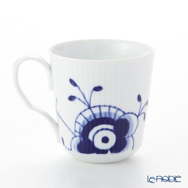 ロイヤルコペンハーゲン（Royal Copenhagen） ブルー フルーテッド メガ マグ（S） 280ml 2381027 ペア