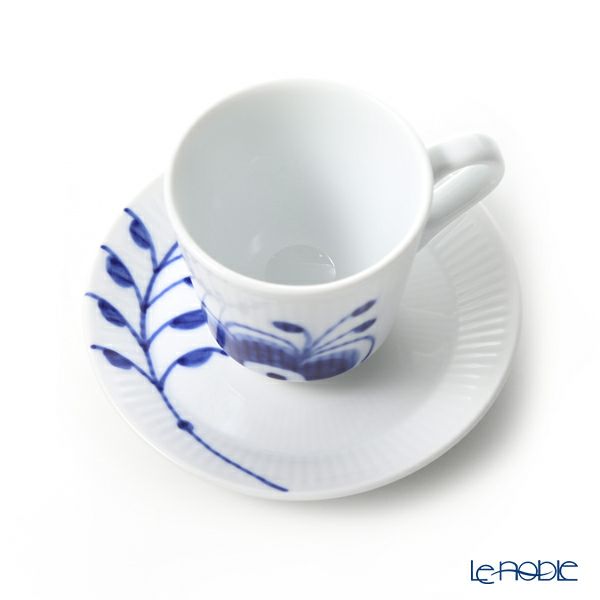 ロイヤルコペンハーゲン（Royal Copenhagen） ブルー フルーテッド メガ エスプレッソカップ＆ソーサー 2381050／1016875