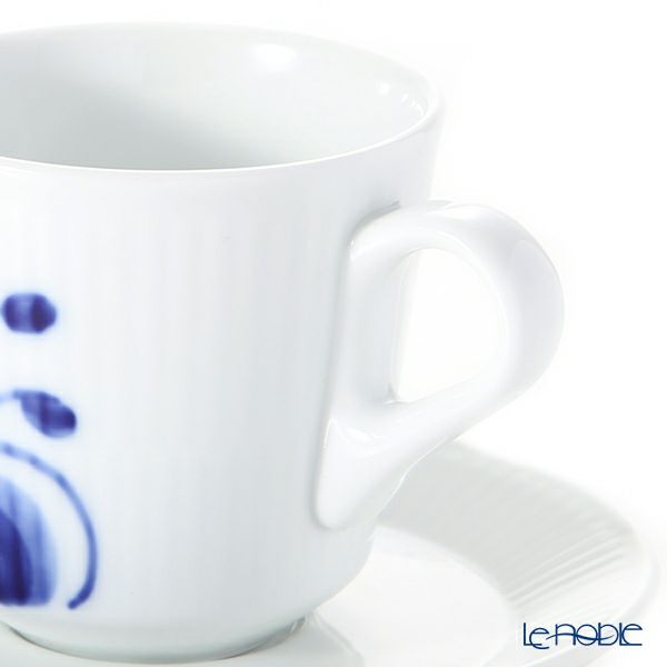 ロイヤルコペンハーゲン（Royal Copenhagen） ブルー フルーテッド メガ エスプレッソカップ＆ソーサー 2381050／1016875