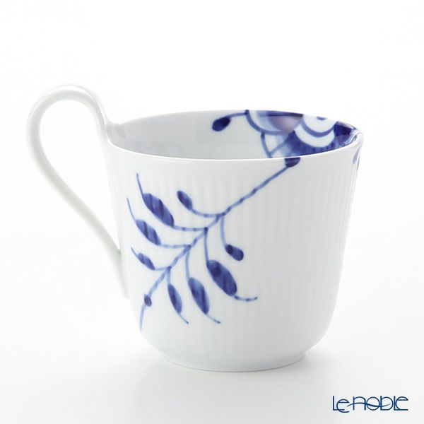 ロイヤルコペンハーゲン（Royal Copenhagen） ブルー フルーテッド メガ ハイハンドル マグ 330ml 2381090／1016878