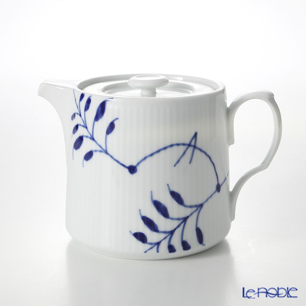 ロイヤルコペンハーゲン（Royal Copenhagen） ブルー フルーテッド メガ ティーポット 600ml 2381129／1020513