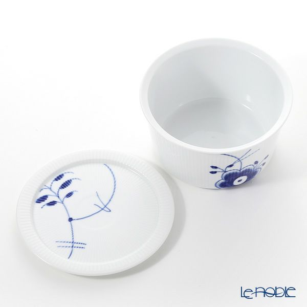 ロイヤルコペンハーゲン（Royal Copenhagen） ブルー フルーテッド メガ オーブンウェア蓋つき M 1030ml 2381233／1016883
