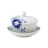 ロイヤルコペンハーゲン（Royal Copenhagen） ブルーフルーテッドメガ ボウル＆ソーサー 蓋つき 380ml／12.5x6cm 2381277／1064776