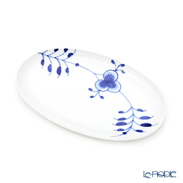 ロイヤルコペンハーゲン（Royal Copenhagen） ブルー フルーテッド メガ オーバルディッシュ 23.5×15cm 2381356／1016888