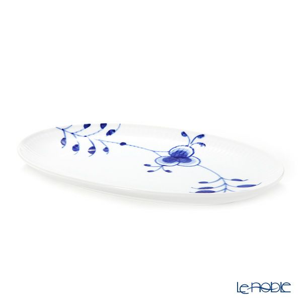 ロイヤルコペンハーゲン（Royal Copenhagen） ブルー フルーテッド メガ オーバルディッシュ 23.5×15cm 2381356／1016888