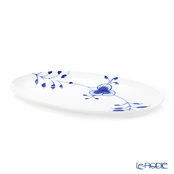 ロイヤルコペンハーゲン（Royal Copenhagen） ブルー フルーテッド メガ オーバルディッシュ 23.5×15cm 2381356／1016888