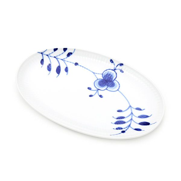 ロイヤルコペンハーゲン（Royal Copenhagen） ブルー フルーテッド メガ オーバルディッシュ 23.5×15cm 2381356／1016888