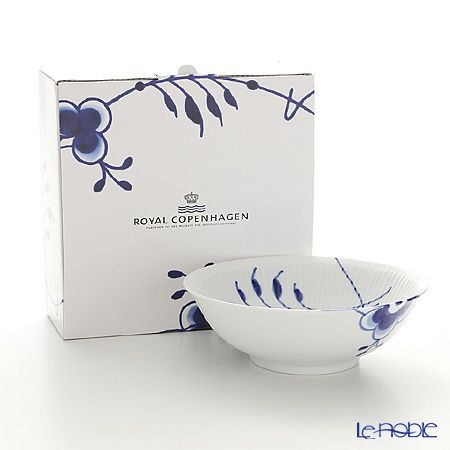ロイヤルコペンハーゲン（Royal Copenhagen） ブルー フルーテッド メガ ボウル 16cm 2381575／1017357