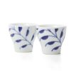 ロイヤルコペンハーゲン（Royal Copenhagen） ブルー フルーテッド メガ エッグ カップ ペア 3×H5.3cm 2381703