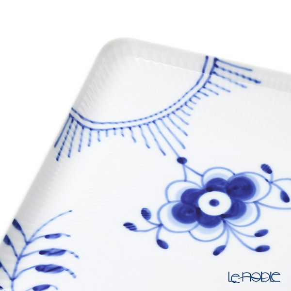 ロイヤルコペンハーゲン（Royal Copenhagen） ブルー フルーテッド メガ スクエア ディッシュ 20cm 2381720／1027458