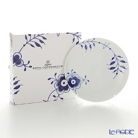 ロイヤルコペンハーゲン（Royal Copenhagen） ブルー フルーテッド メガ クーププレート 19cm 2381729／1016903