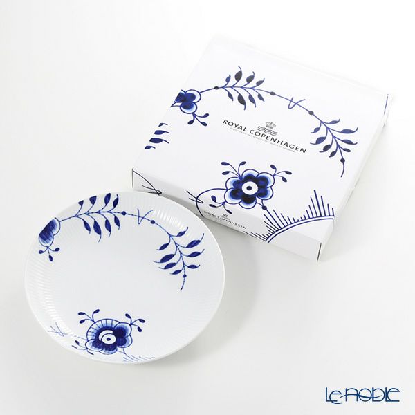 ロイヤルコペンハーゲン（Royal Copenhagen） ブルー フルーテッド メガ ディーププレート 25×H4cm 2381731／1016905