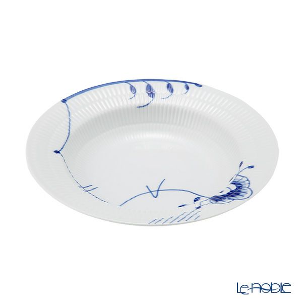 ロイヤルコペンハーゲン（Royal Copenhagen） ブルー フルーテッド メガ プレート（ディープ） 21cm 2386604／1017369