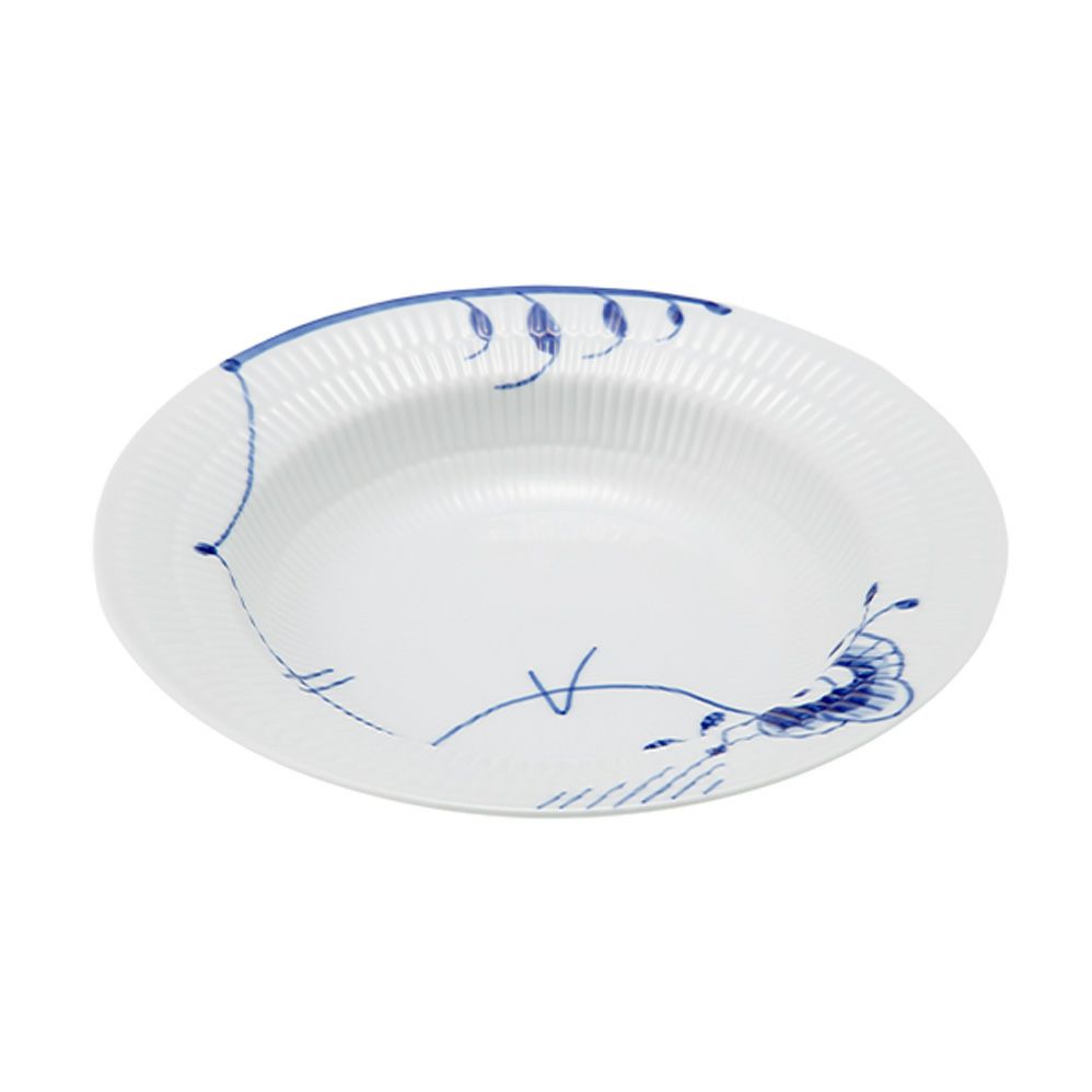 ロイヤルコペンハーゲン（Royal Copenhagen） ブルー フルーテッド メガ プレート（ディープ） 21cm 2386604／1017369