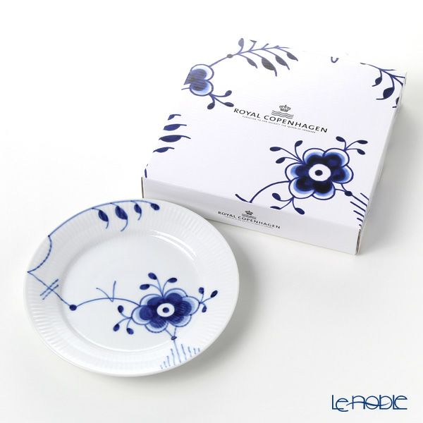 ロイヤルコペンハーゲン（Royal Copenhagen） ブルー フルーテッド メガ プレート 19cm No.6 2386620／1017371