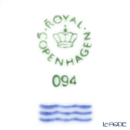ロイヤルコペンハーゲン（Royal Copenhagen） ホワイト フルーテッド プレイン ティーカップ＆ソーサー（ハイハンドル） 240ml 2408092／1017384