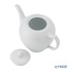 ロイヤルコペンハーゲン（Royal Copenhagen） ホワイト フルーテッド プレイン ティーポット（M） 700ml 2408135