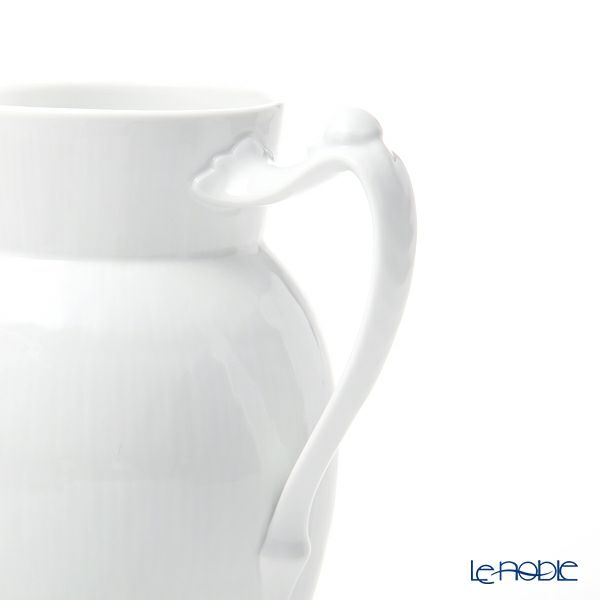 ロイヤルコペンハーゲン（Royal Copenhagen） ホワイト フルーテッド プレイン ジャグ 1700ml 2408444／1017394
