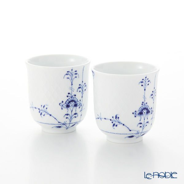 ロイヤルコペンハーゲン（Royal Copenhagen） ブルーパルメッテ カップ 200ml ペア 2500029