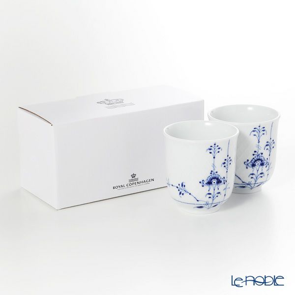 ロイヤルコペンハーゲン（Royal Copenhagen） ブルーパルメッテ カップ 200ml ペア 2500029