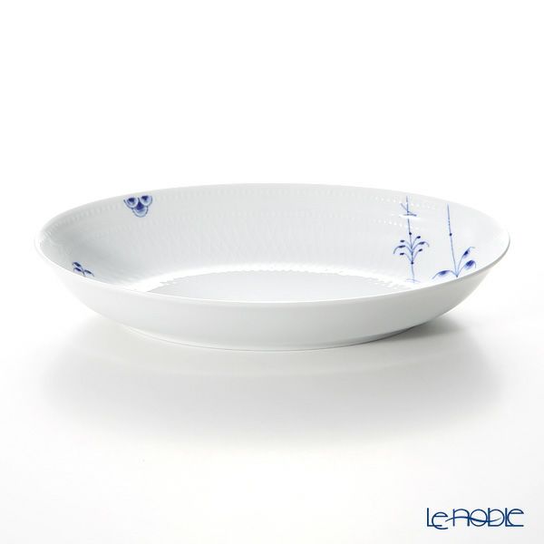 ロイヤルコペンハーゲン（Royal Copenhagen） ブルーパルメッテ オーバルディッシュ ペア 27×16 2500035