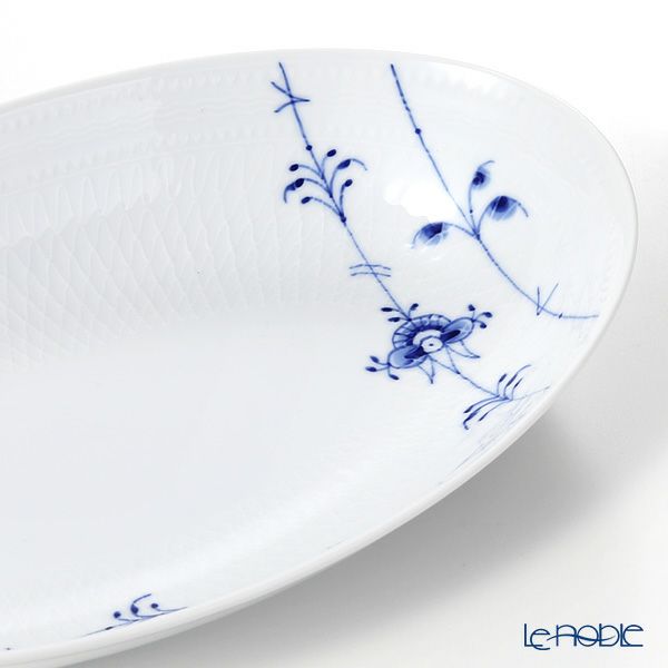 ロイヤルコペンハーゲン（Royal Copenhagen） ブルーパルメッテ オーバルディッシュ ペア 27×16 2500035