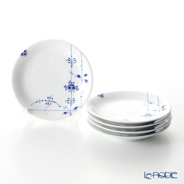 ロイヤルコペンハーゲン（Royal Copenhagen） ブルーパルメッテ プレート 5枚セット 15cm 2500050