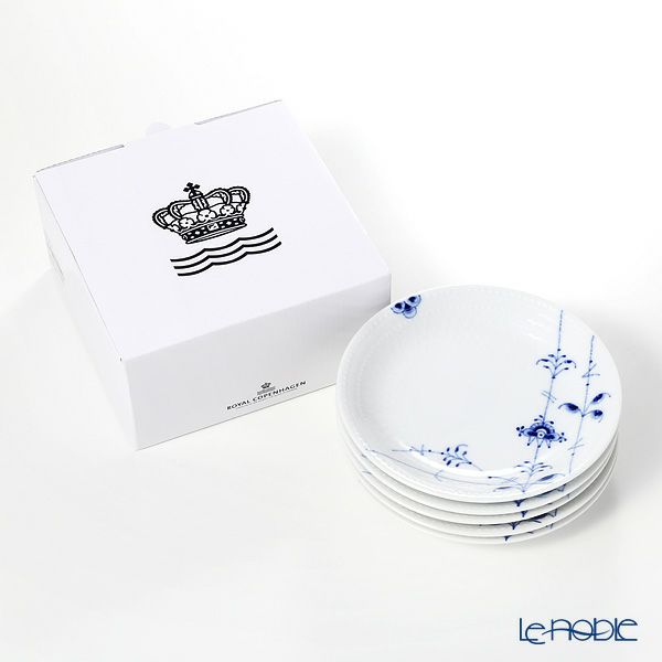 ロイヤルコペンハーゲン（Royal Copenhagen） ブルーパルメッテ プレート 5枚セット 15cm 2500050